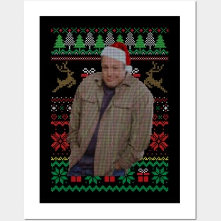 Kevin James Meme Xmas Ugly Sweater Posters and Art